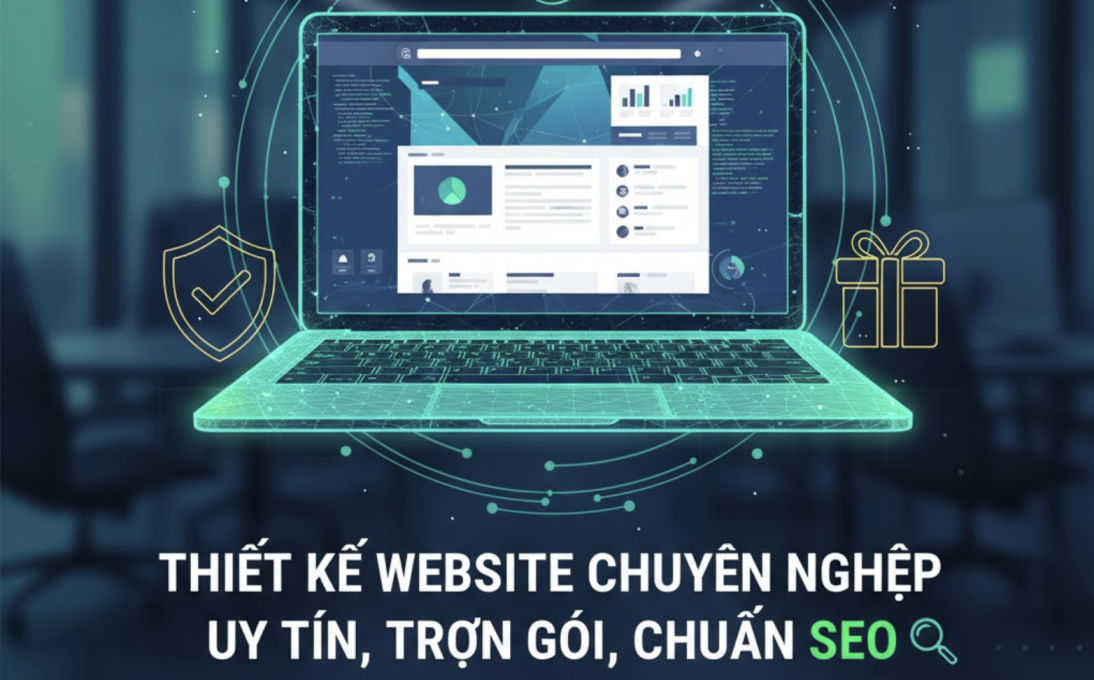 Thiết kế website chuyên nghiệp, uy tín, trọn gói, chuẩn SEO