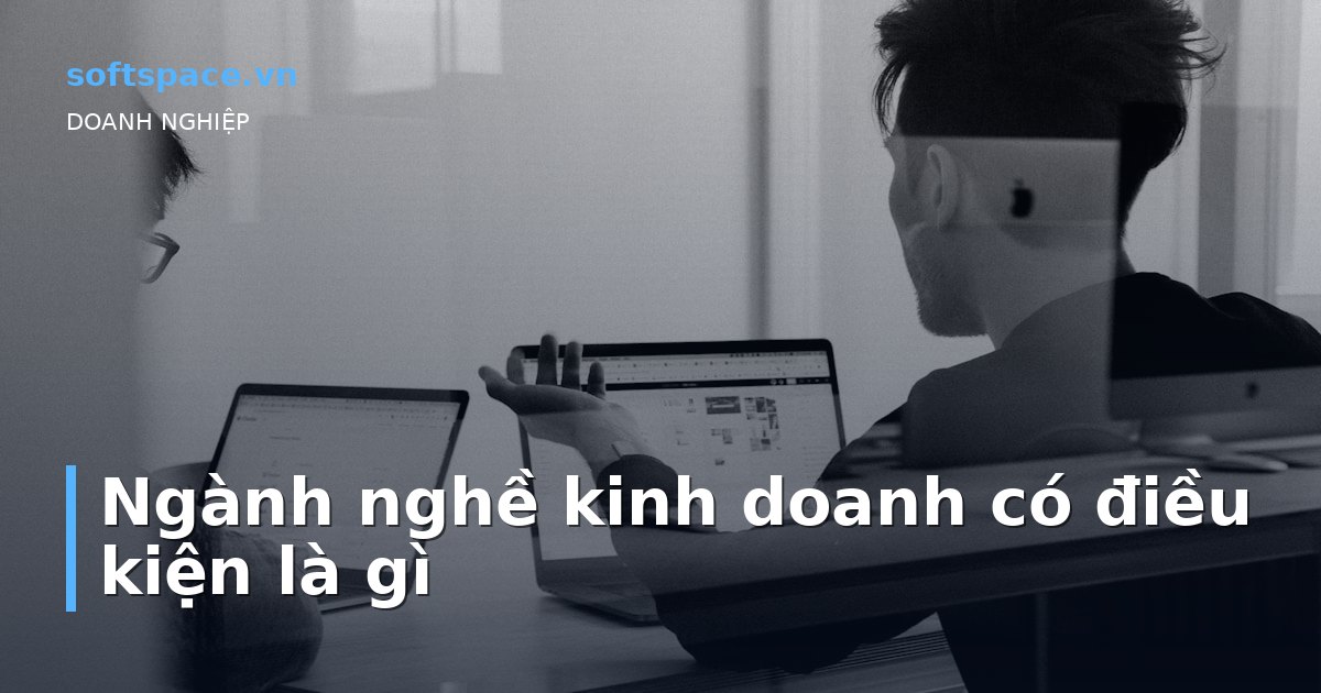 Ngành nghề kinh doanh có điều kiện là gì