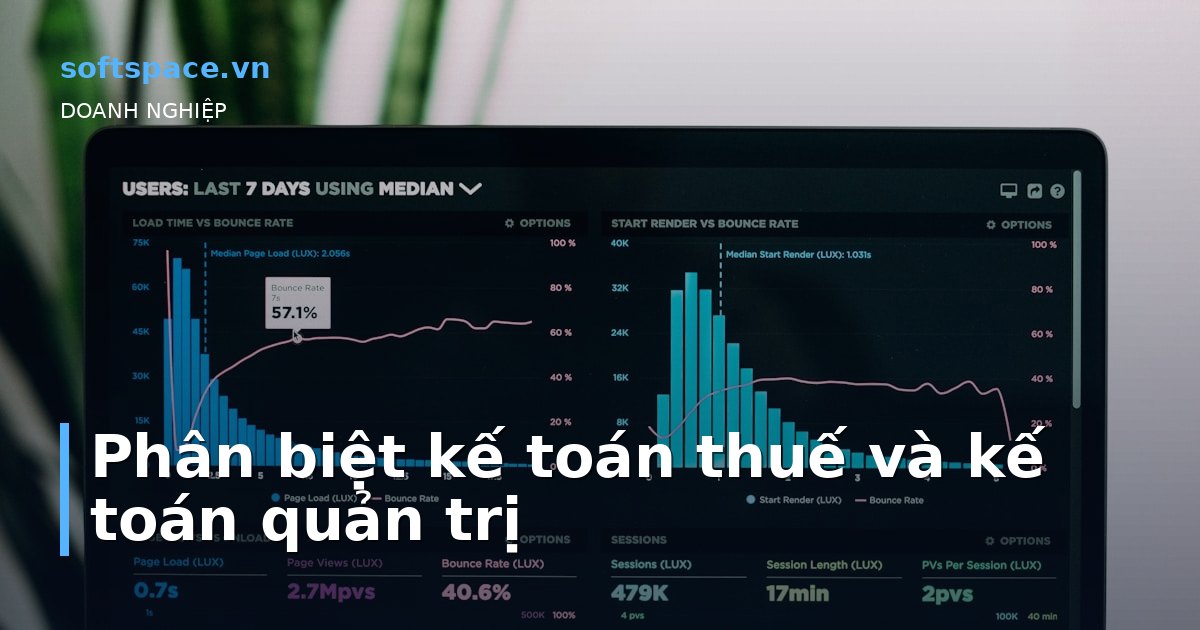 Phân biệt kế toán thuế và kế toán quản trị