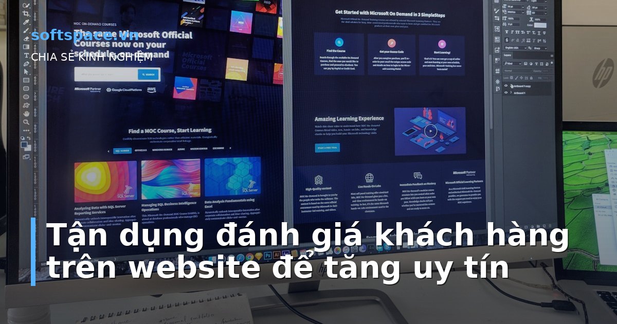 Tận dụng đánh giá khách hàng trên website để tăng uy tín